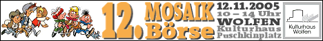 Banner MOSAIK-Börse Wolfen