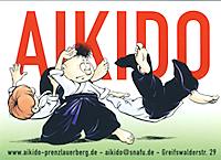 Aikido-Werbekarte