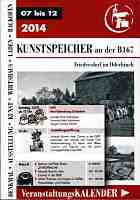 Veranstaltungskalender Kunstspeicher an der B167 07-12/2014