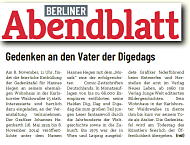 Berliner Abendblatt 2.11.2019