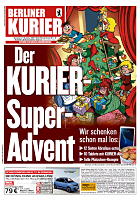 Titel Berliner Kurier 1.12.2018 Titel Berliner Kurier 1.12.2018