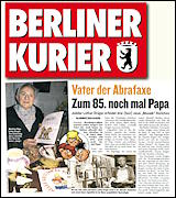 Berliner Kurier 20.1.2012 S. 13 Berliner Kurier 20.1.2012
