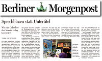 Berliner Morgenpost 2.5.2017