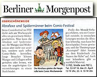 Berliner Morgenpost 19.4.2012 Beilage BERLIN LIVE S.16 Berliner Morgenpost 19.4.2012