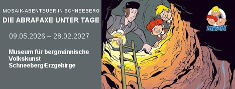 Ausstellung „Die Abrafaxe unter Tage”