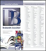 Flyer Brabandt Lesezirkel Flyer Brabandt