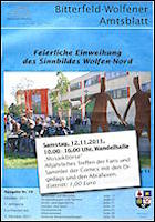 Bitterfeld-Wolfener Amtsblatt Nr. 19/2011 S. 12 Bitterfeld-Wolfener Amtsblatt 19/2011