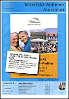 Bitterfeld-Wolfener Amtsblatt Nr. 9/2013 S.12 Bitterfeld-Wolfener Amtsblatt Nr. 9/2013