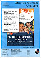 Bitterfeld-Wolfener Amtsblatt Nr. 20/2013