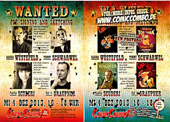 Signierstunde in der Comic-Combo Leipzig 4.12.2013 Signierstunde 4.12.2013