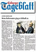 Coburger Tageblatt 27.8.2016