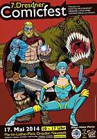 Poster zum 7. Dresdner Comicfest 7. Dresdner Comicfest