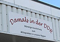 Ausstellung Damals in der DDR Eingang DDR-Museum Wolfen