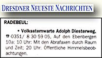 Dresdner Neueste Nachrichten 8.2.2013 S.15 Dresdner Neueste Nachrichten 8.2.2013