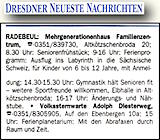 Dresdner Neueste Nachrichten 16.7.2013