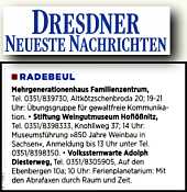 Dresdner Neueste Nachrichten 21.8.2014
