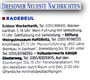 Dresdner Neueste Nachrichten 14.8.2015