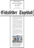 Eichsfelder Tageblatt 12.11.2021