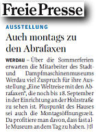 Freie Presse 13.7.2022