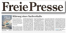 Freie Presse 15.8.2018