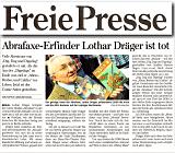 Freie Presse 19.8.2016