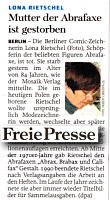 Freie Presse 20.12.2017