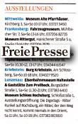 Freie Presse 23.4.2016