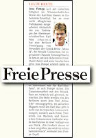 Freie Presse Hohenstein-Ernstthal 24.7.2012 S.11 Freie Presse 24.7.2012