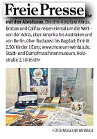 Freie Presse 31.8.2022