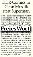Freies Wort 6.8.2016