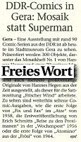 Freies Wort 6.8.2016