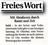 Freies Wort 10.10.2015