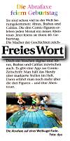 Freies Wort 18.11.2015