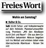 Freies Wort 22.11.2014