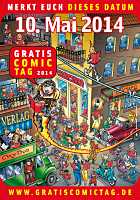 Poster zum Gratis Comic Tag 2014 Gratis Comic Tag-Poster 2014