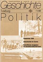 Geschichte Erziehung Politik 11/1996