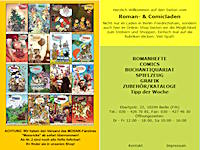 Startbild auf www.roman-und-comicladen.de Roman- und Comicladen