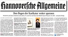 Hannoversche Allgemeine Zeitung 21.1.2016