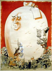 Karikatur von hegen (1953)