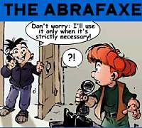 Abrafaxe-Homepage englisch