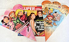 SUPERillu 33 mit Zuckertüten SUPERillu-Zuckertüten