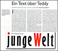 Junge Welt 6.2.2013 Beilage Comic S.12 Junge Welt 6.2.2013