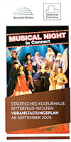 Flyer Kulturhaus Wolfen 2/2025
