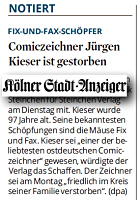 Kölner Stadt-Anzeiger 22.5.2019