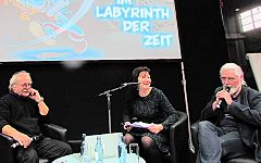 Gesprächsrunde 40 Jahre Abrafaxe auf dem Schwarzen Sofa