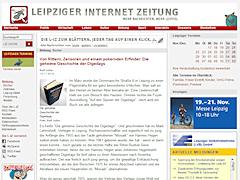 Leipziger Internet Zeitung 15.11.2010