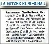 Lausitzer Rundschau 15.4.2014