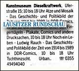 Lausitzer Rundschau 15.5.2014