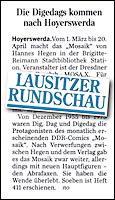 Lausitzer Rundschau 25.2.2010