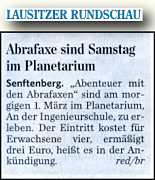 Lausitzer Rundschau 28.2.2014